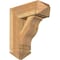 Ekena Millwork Funston Arts and Crafts Rough Sawn Bracket w/ Offset Brace, Western Red Cedar, 8"W x 20"D x 24"H BKT0806X20X24FST03RWR - alternate 1
